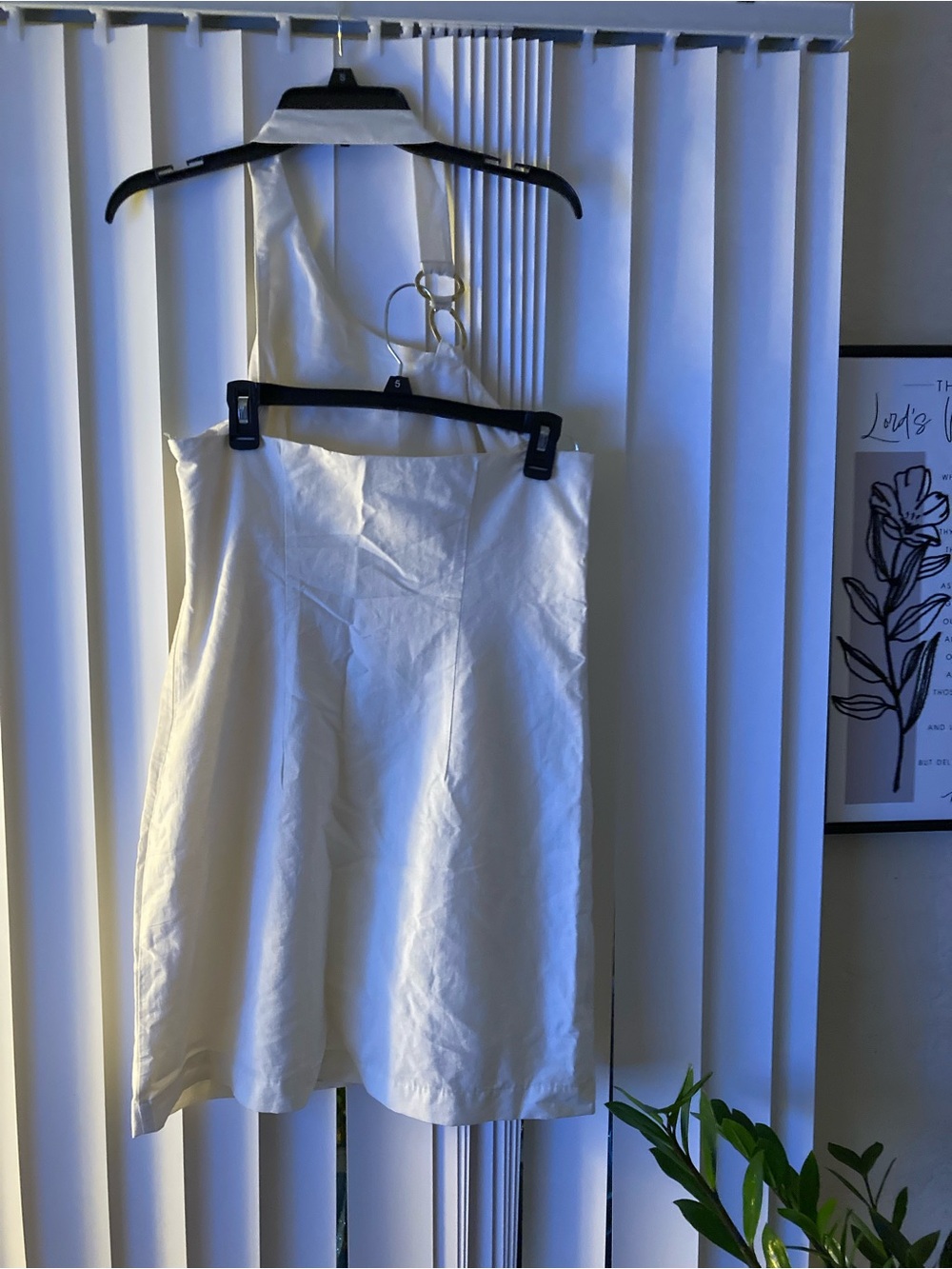 Backless White Halter Dress - Elegant Summer Dress